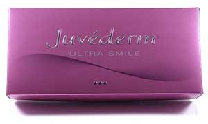 Cosmetic Courses; image showing dermal filler product range Juverderm Smile