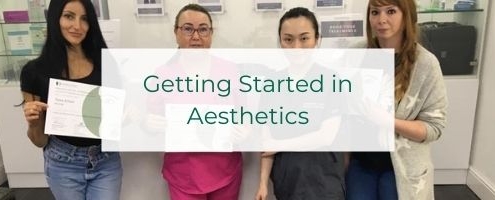 getting started in aesthetics