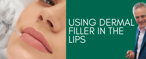 Using dermal filler in the lips