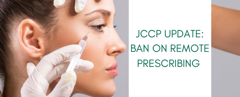 JCCP Update Ban On Remote Prescribing